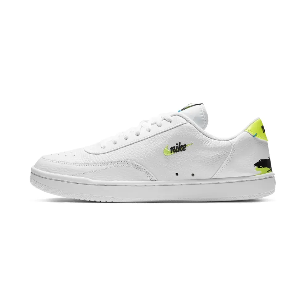 Nike Court Vintage Premium White Volt White/Black/Neo Turquoise (CZ7936-100)