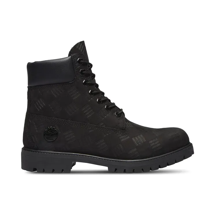 Timberland 6″ Premium Waterproof Boot Black Debossed Print (TB0A2P6W-A5K)