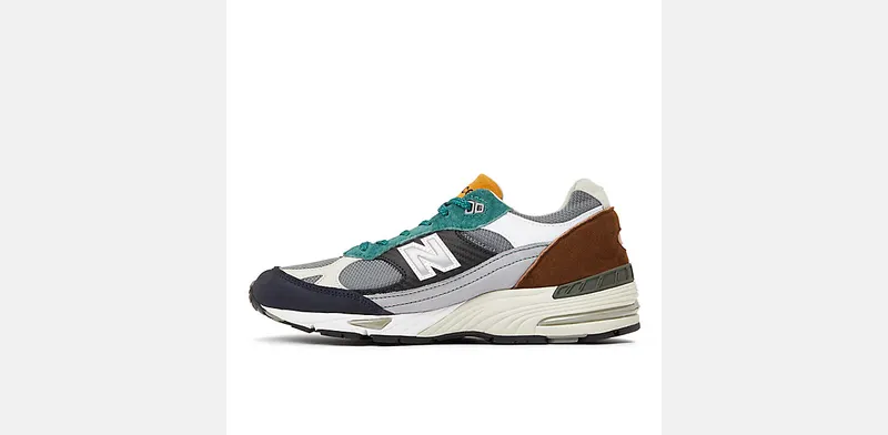 New Balance New Balance Grey/Black/Green/Pink (M991SED)