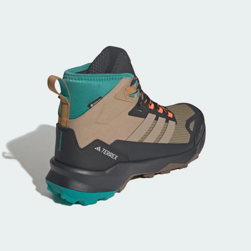 Adidas Terrex Skychaser AX5 Mid GORE-TEX CLIMAWARM+ Hiking Shoes Cardboard / Blanch Cargo / Pure Teal (JH7805)