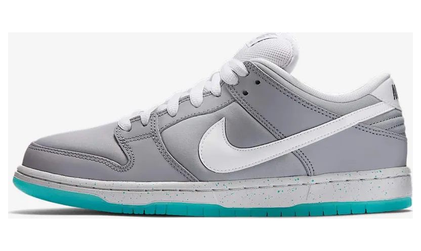 Nike SB Dunk Low ‘Marty McFly’ Wolf Grey/White-Light Retro (313170-022)