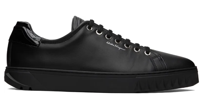 Salvatore Ferragamo Black Cube Sneakers (686293 02A888001)