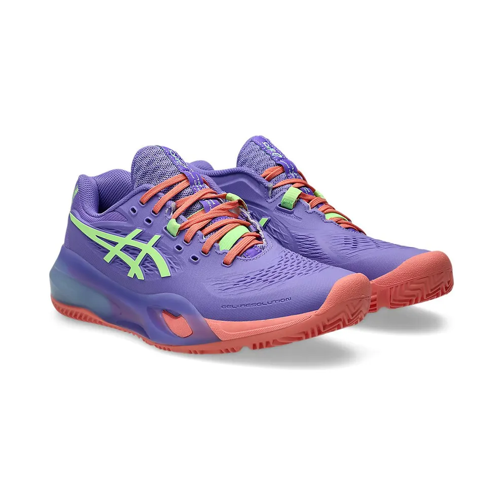 ASICS GEL-RESOLUTION X PADEL “Amethyst / Illuminate Green” (1042A285-501)