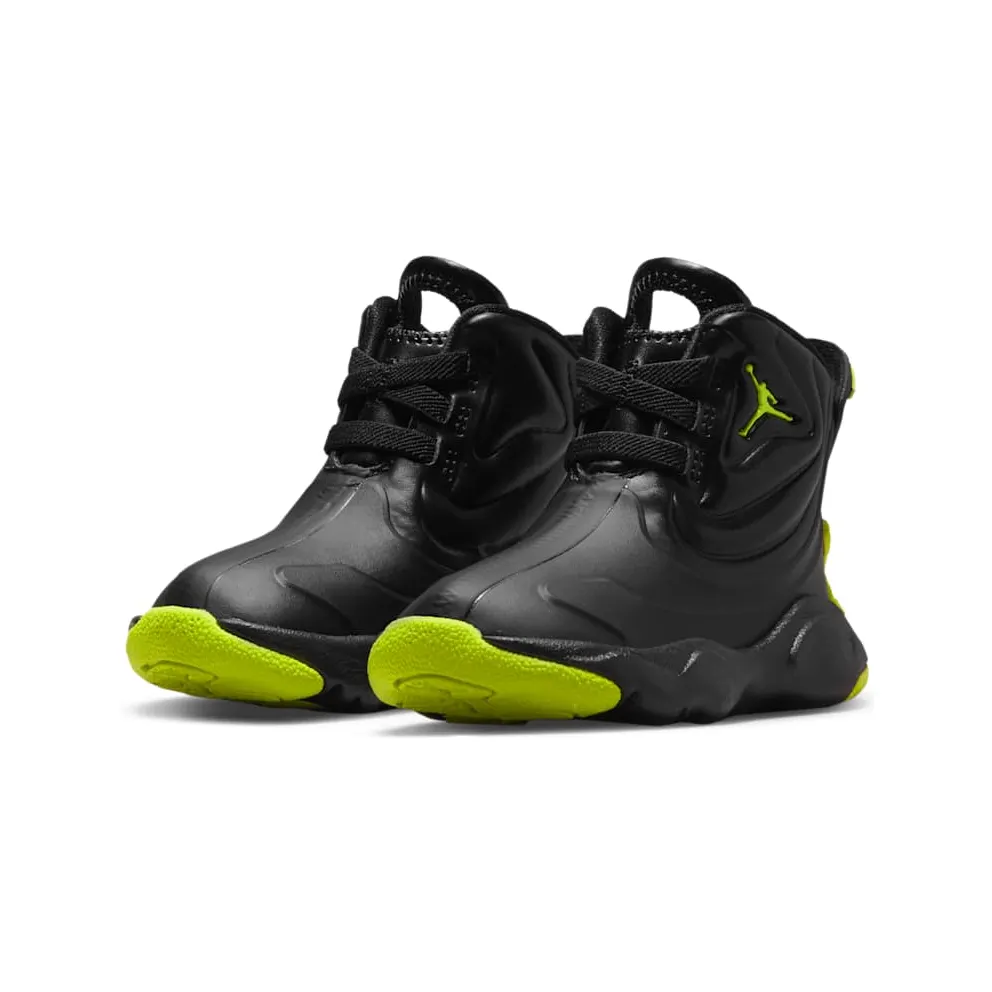 Jordan Drip 23 Rain Boot TD “Black Atomic Green” (CT5799-001)