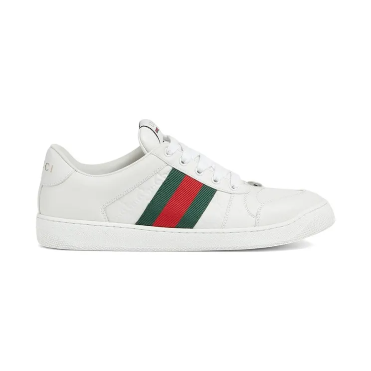 Gucci Screener Distressed GG Embossed White (798785 AADU0 9094)
