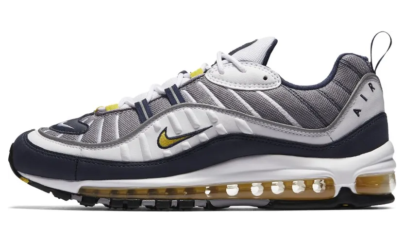 Nike Air Max 98 ‘Tour Yellow’ 2018 Tour Yellow/Midnight Navy (640744-105)