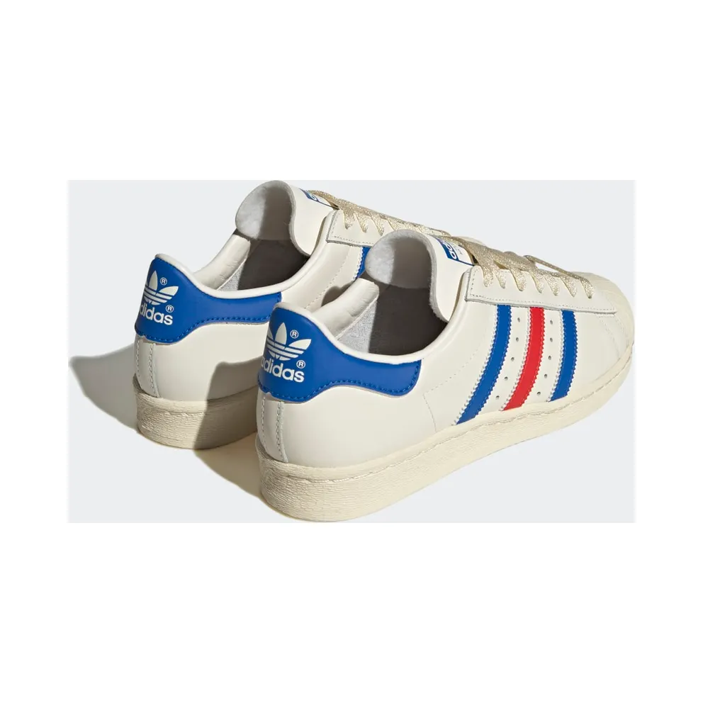 Adidas Superstar 82 Cloud White / Blue Dawn / Red (HQ8876)