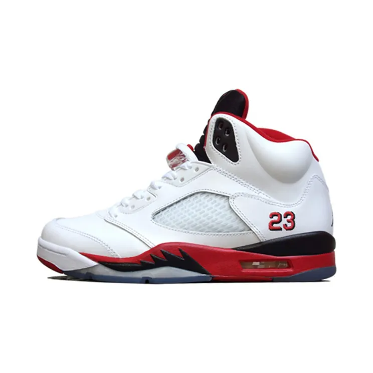 Air Jordan 5 Retro Fire Red Black Tongue (136027-120)
