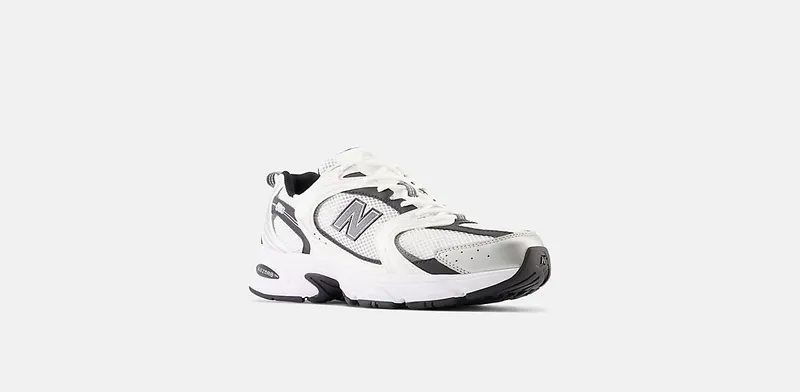 New Balance 530 “White Silver Metallic Black” (MR530LB)