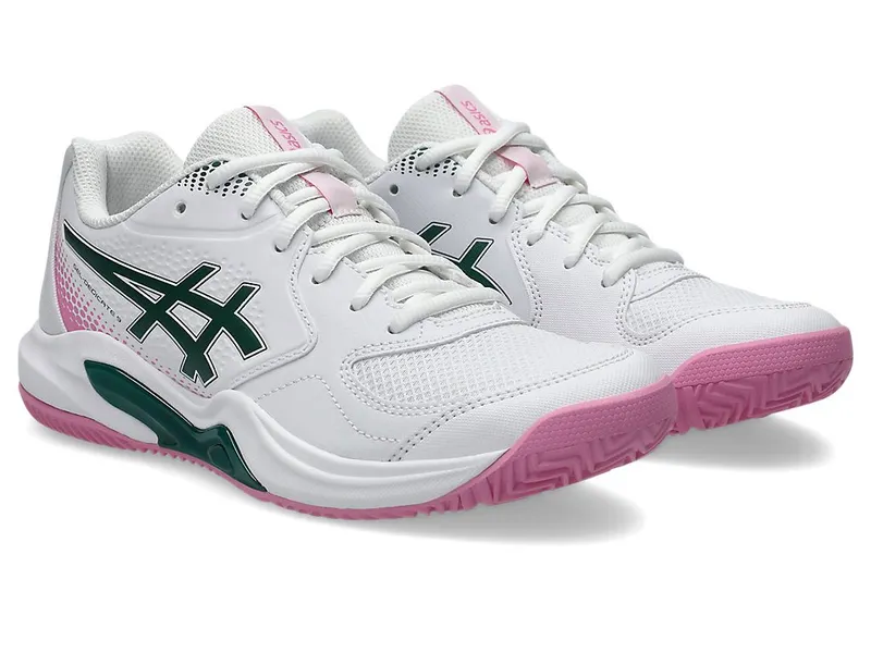 ASICS GEL-DEDICATE 9 PADEL “White / Jewel Green” (1042A318-100)