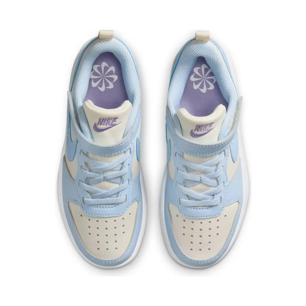Nike Court Borough Low Recraft Soft Pearl Hydrangeas White Celestine Blue (IH4049-001)