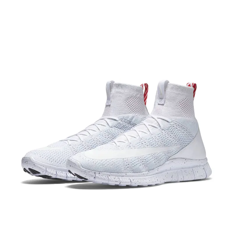Nike Superfly Mercurial White University Red (805554-100)