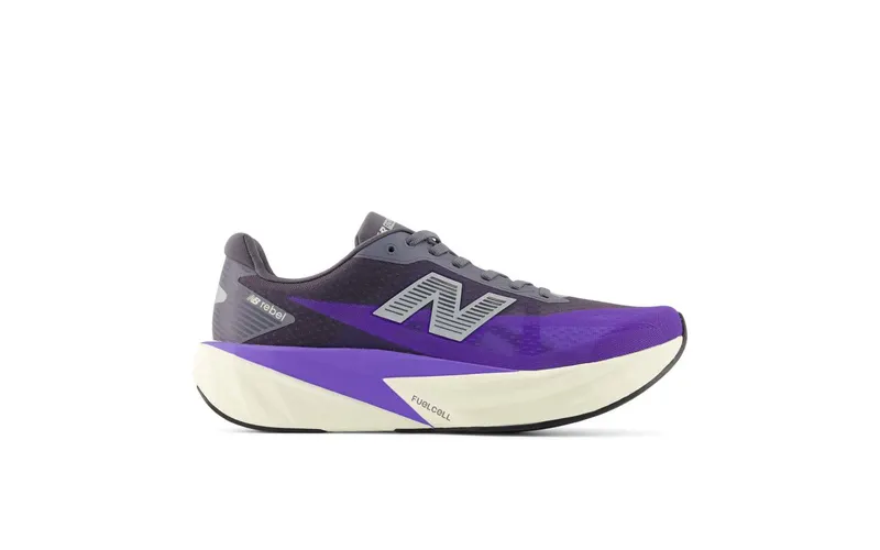 NEW BALANCE FuelCell Rebel v5 “ELECTRIC INDIGO / TRUFFLE SALT / SILVER METALLIC” (MFCX4KU)