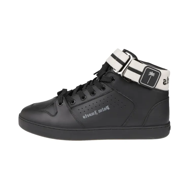 Palm Angels Palm 1 High-Top-Sneakers “Black” (PMIA077F22LEA0011010)