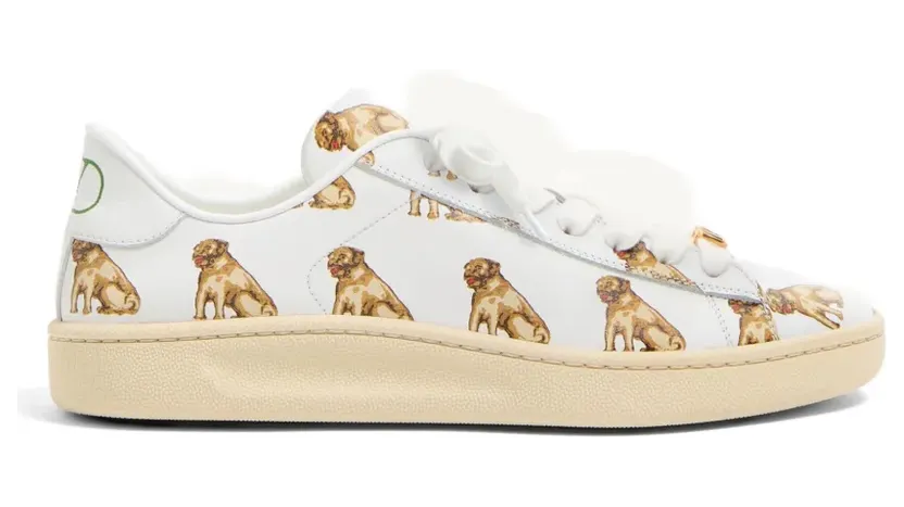 Valentino Garavani Royco Sneakers mit Petit Charles-Print – Weiß (WS0LX9JYK)