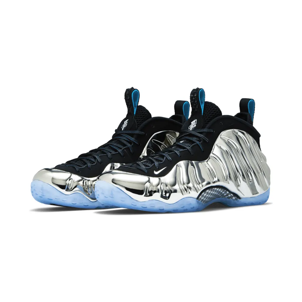 Nike Air Foamposite One Chromeposite Metallic Silver/Metallic Silver-Black (744306-001)