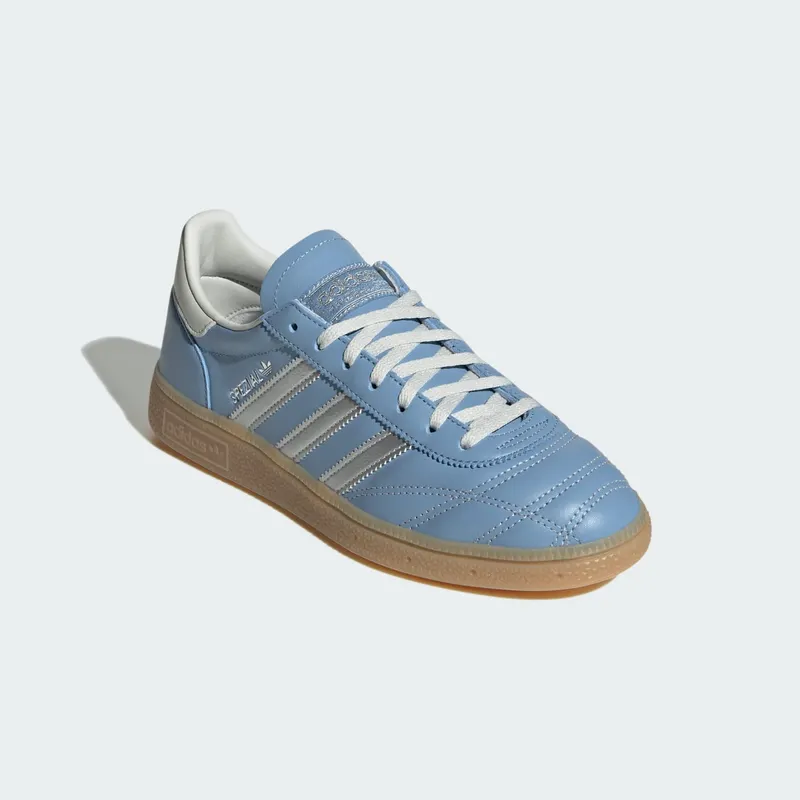 adidas Handball Spezial Quilted Stitching Ash Blue Silver (JR3728)