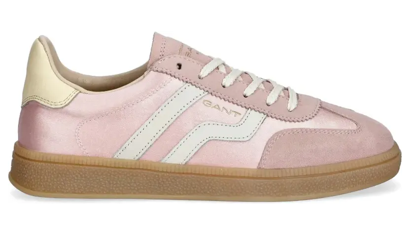 Gant gestreifte Sneakers mit Einsätzen – Rosa (32533198G939)