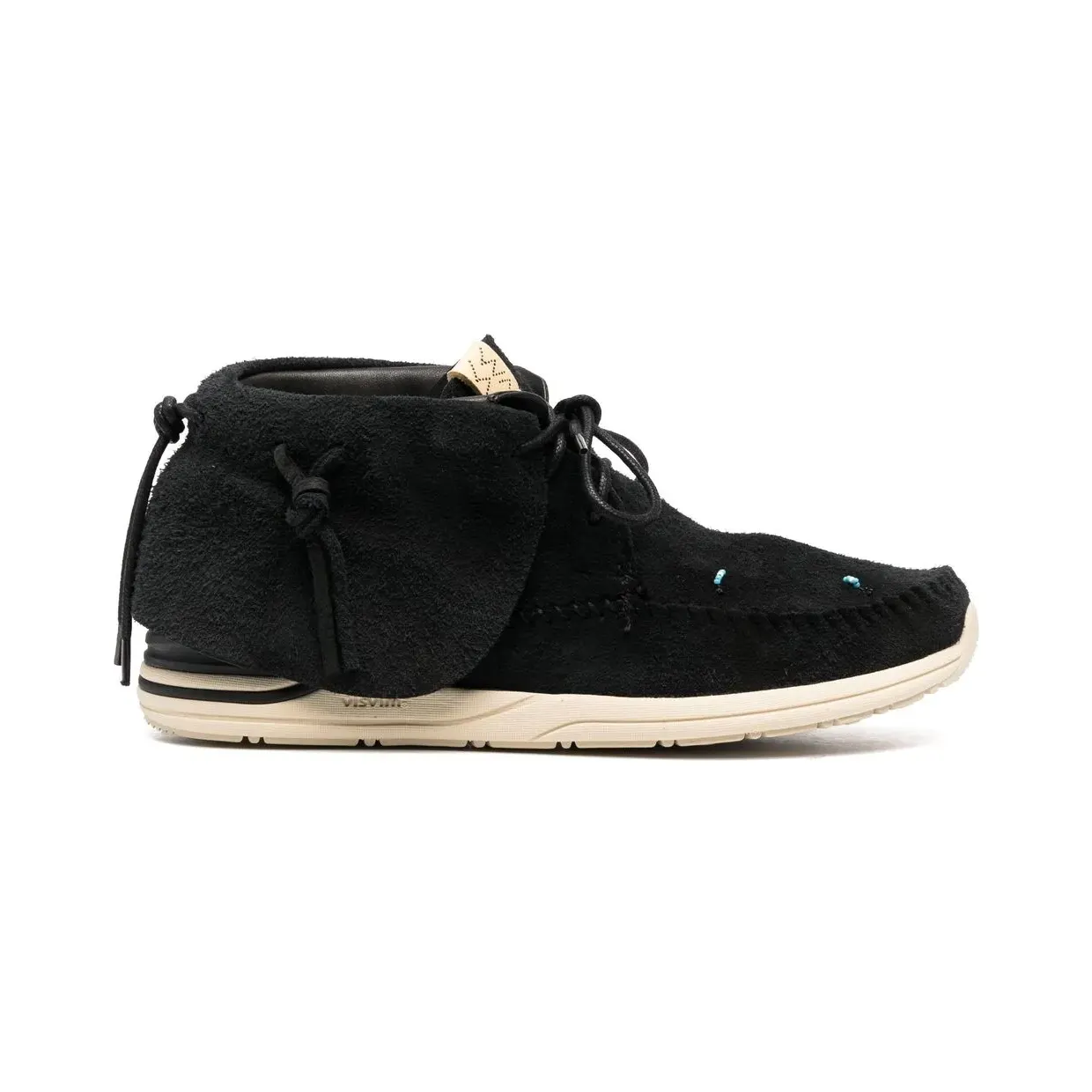 visvim Lhamo Folk aus Wildleder “Black” (0123102002002)
