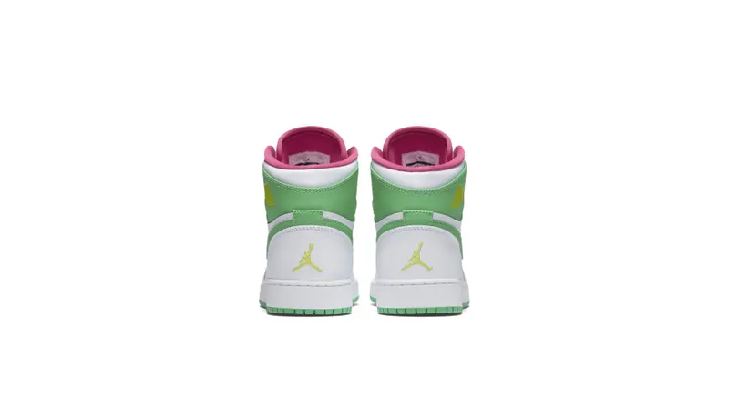 Jordan 1 Retro High Easter 2017 (GS) White/Gamma Green-Vivid Pink-Cyber (332148-134)