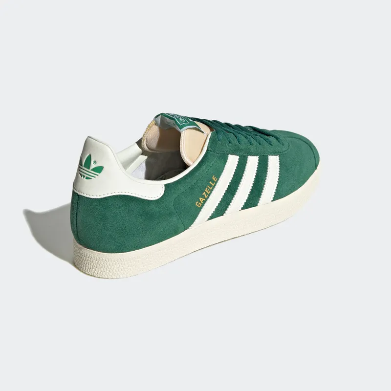 Adidas Gazelle Dark Green / Off White / Cream White (GY7338)
