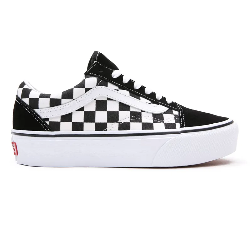 Vans Old Skool Platform Checkerboard Black/White (VN0A3B3UHRK)