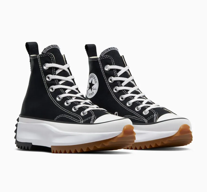 Converse Run Star Hike Hi Black White Gum (2019) (166800C)