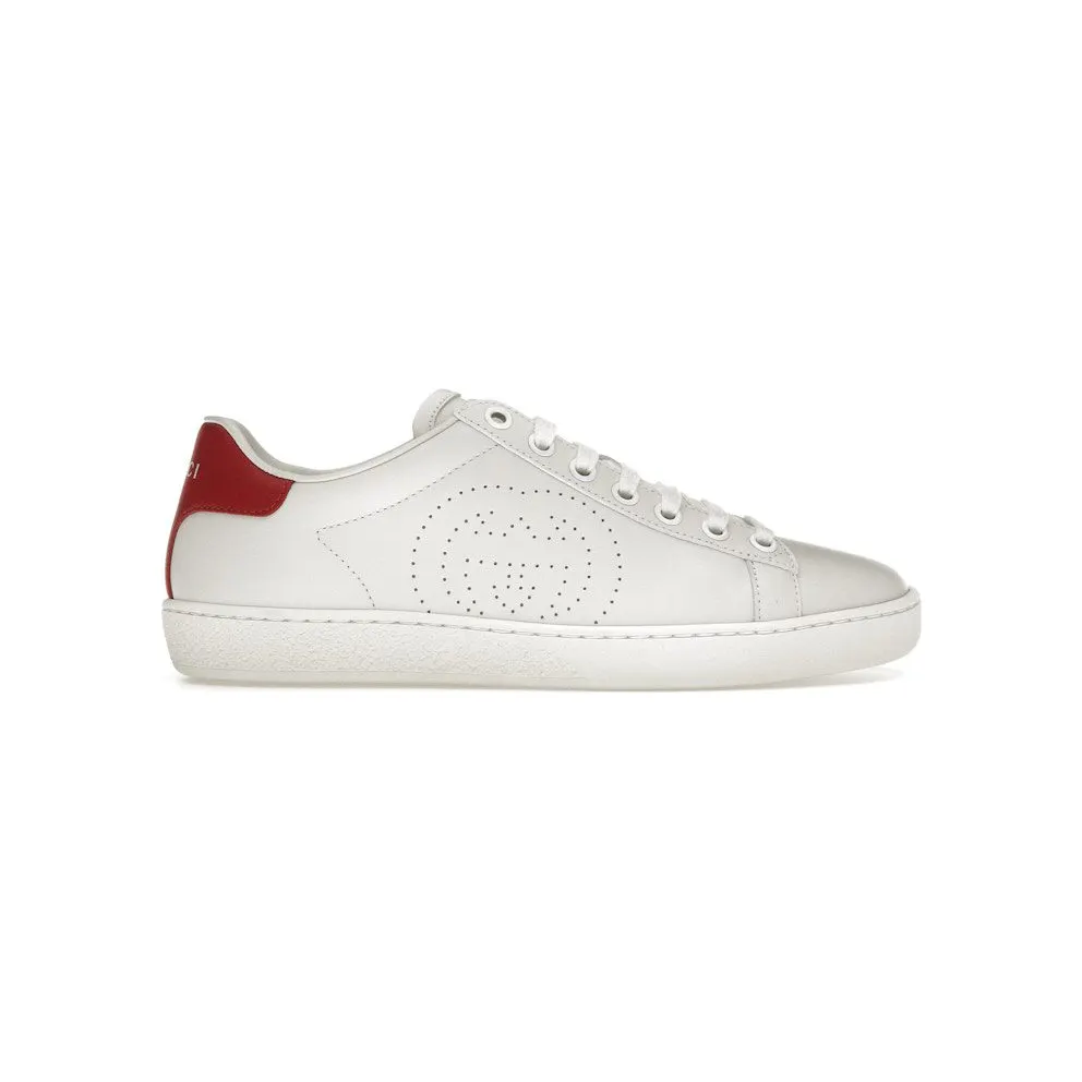 Gucci Ace Interlocking G White Red (598527 AYO70 9078)