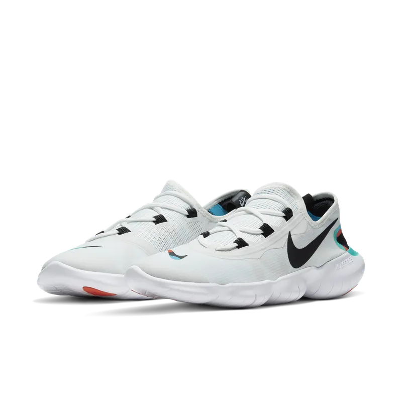 Nike Free Run 5.0 2020 Summit White Summit White/Black-Laser Orange (CV9305-100)