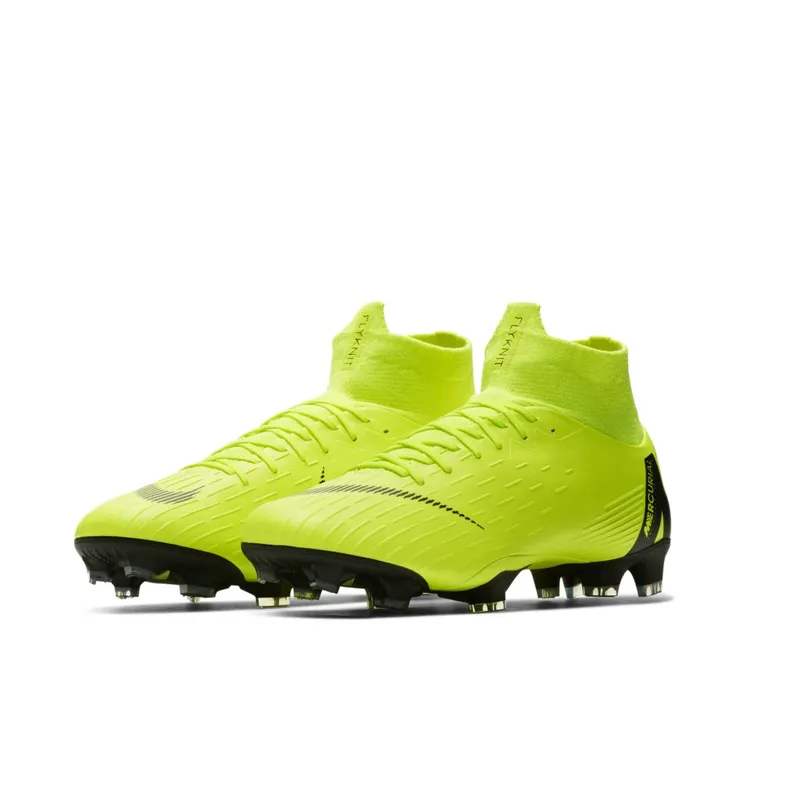 Nike Mercurial Superfly 6 FG Volt Black Volt/Black (AH7368-701)
