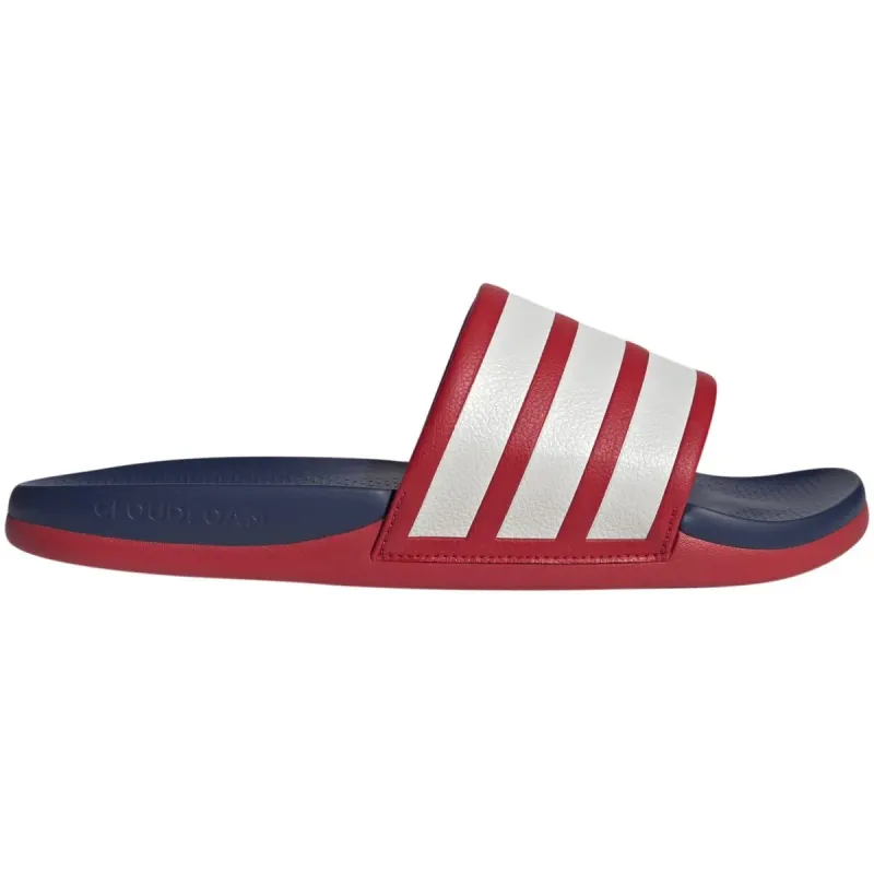 adidas Adilette Better Scarlet / Crystal White / Dark Blue (HQ2469)