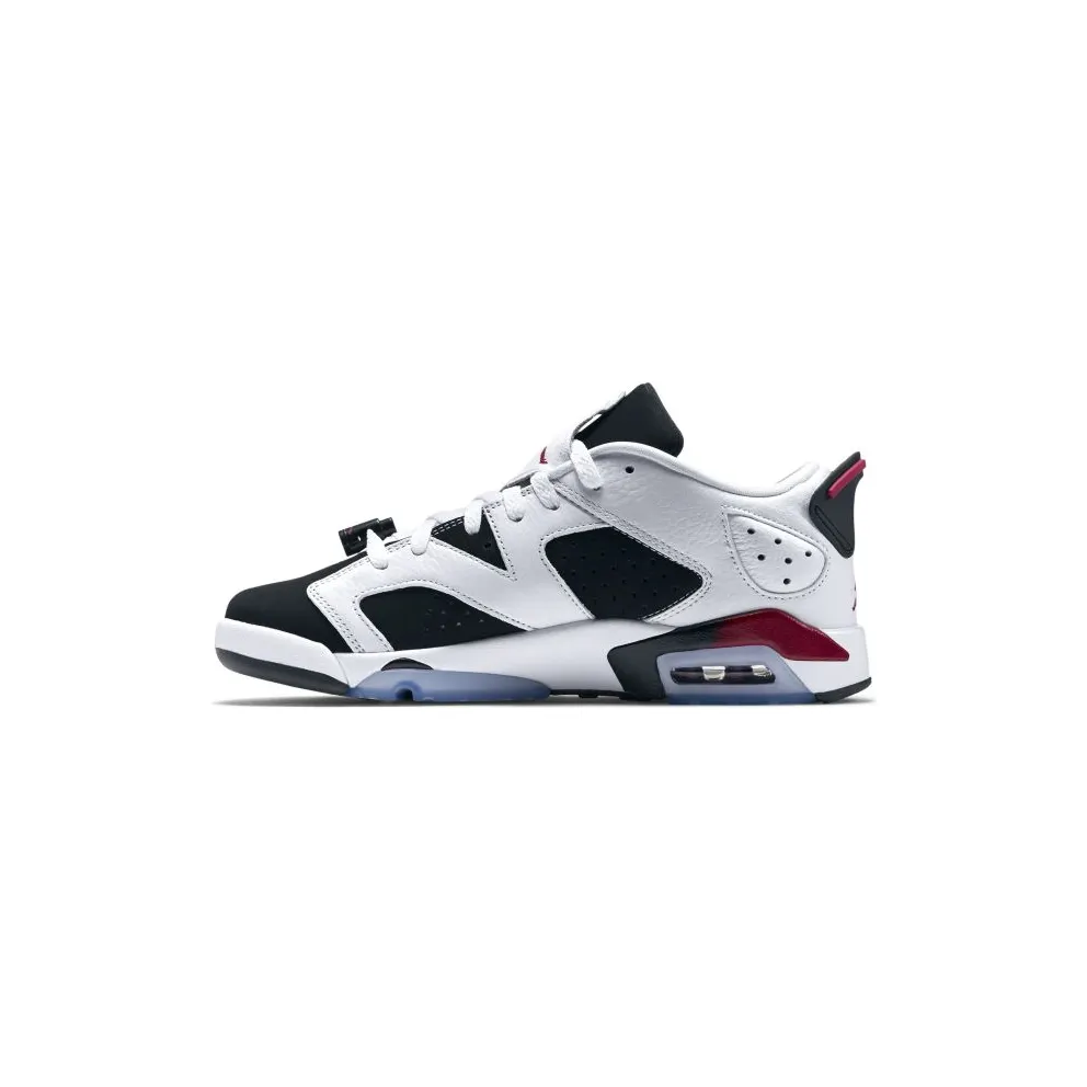 Jordan 6 Retro Low Fuchsia Flash (GS) White/Black-Fuchsia Flash (768878-107)