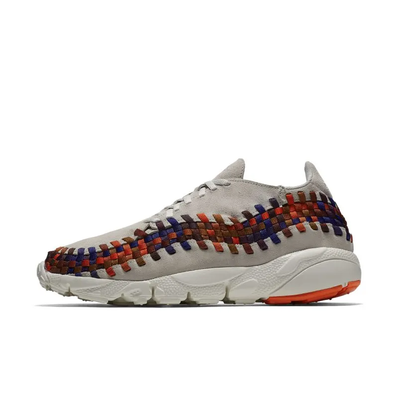 Nike Air Footscape Woven Light Bone Rainbow 2016 (874892-002)