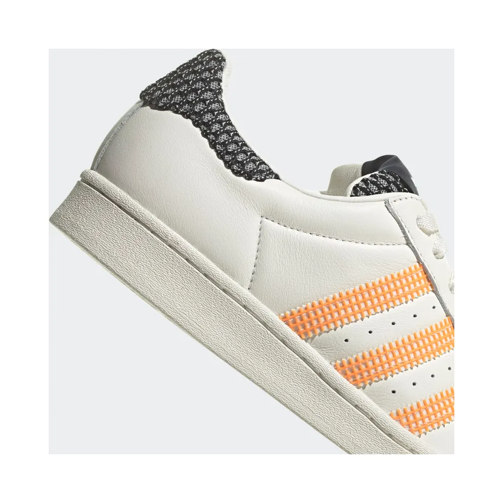 Adidas Superstar Cloud White / Off White / Orange Rush (GZ4376)
