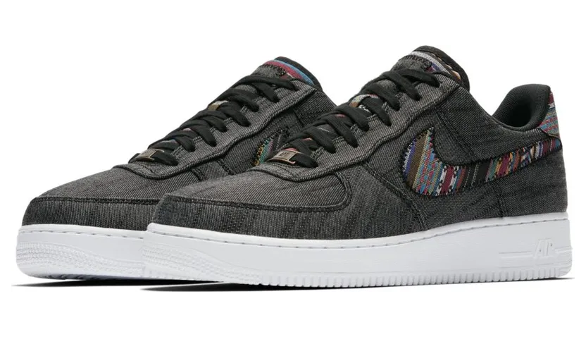 Nike Air Force 1 Low Afro Punk Black (823511-001)