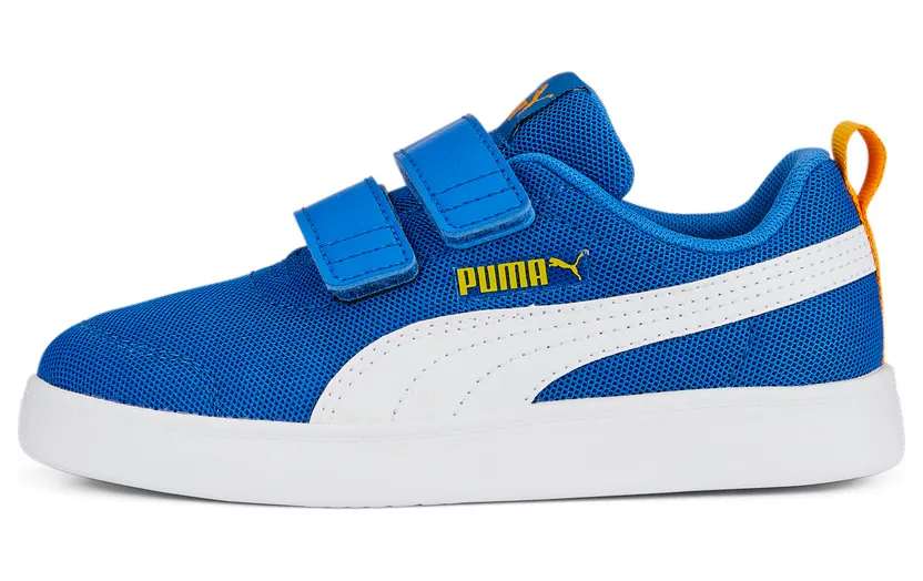 Puma Courtflex V2-sportschoenen met mesh Blauw/Wit (371758-14)