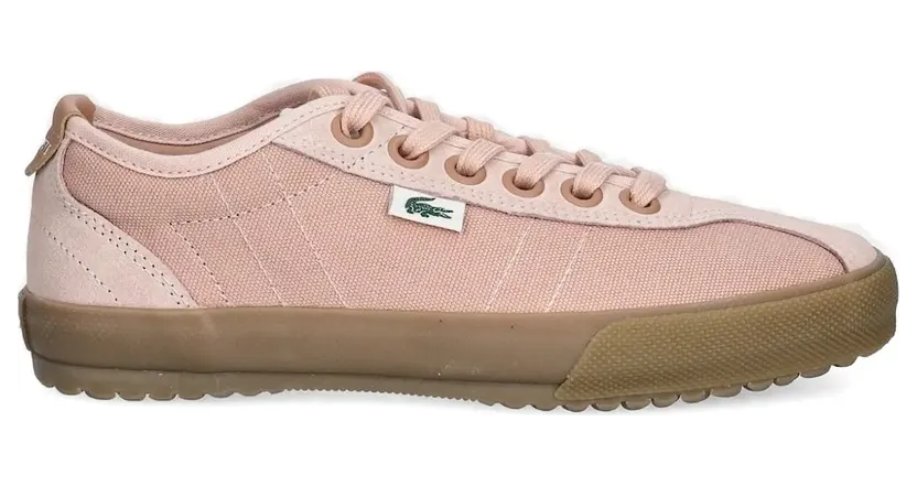 Lacoste mit Wildledereinsätzen “Pink” (49CFA0007)