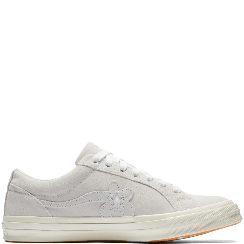 Converse One Star Ox Tyler the Creator Golf Le Fleur Mono (White) White/White (162133C)