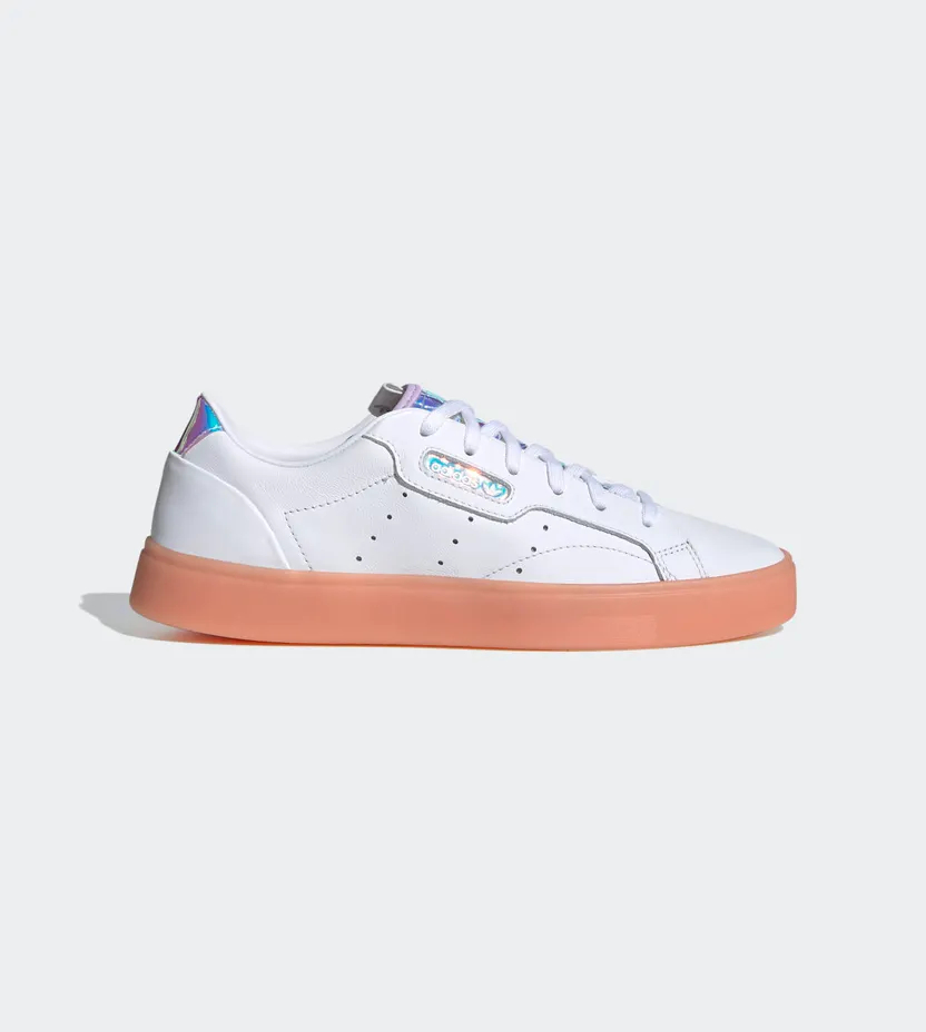 adidas adidas Sleek Cloud White / Silver Metallic / Haze Coral (FW3718)