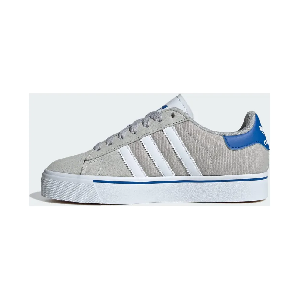 adidas Campus Vulc Grey White Blue (IH8039)
