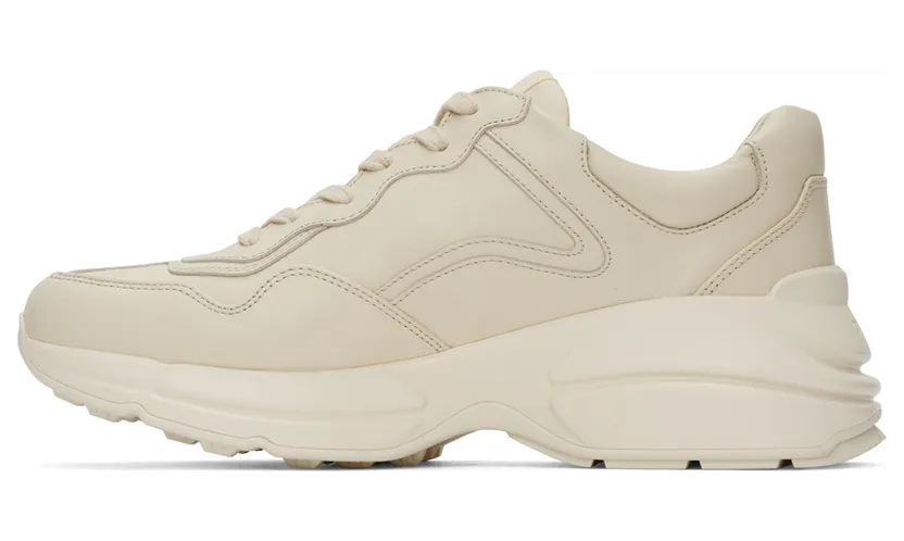 Gucci Off-White Rhyton Sneakers (500877 DRW00) (3)