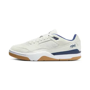 Air Jordan Flight Court “Neutral Grey / White / Gum Light Brown / Midnight Navy” (HF3255-004)
