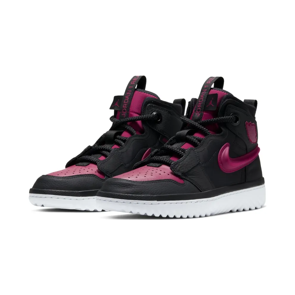 Jordan 1 High React Black Noble Red Black/White-Noble Red (AR5321-006)
