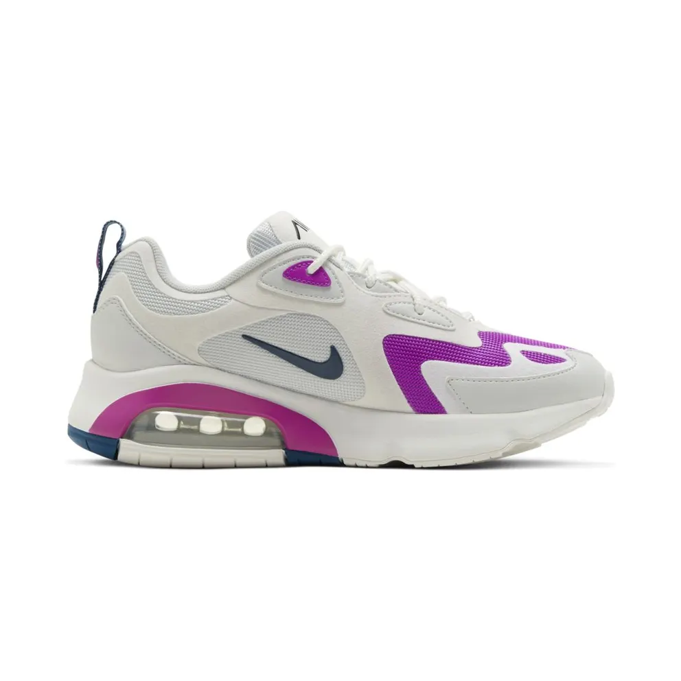 Nike Air Max 200 “Photon Dust / White / Vivid Purple / Valerian Blue” (CI3867-001)