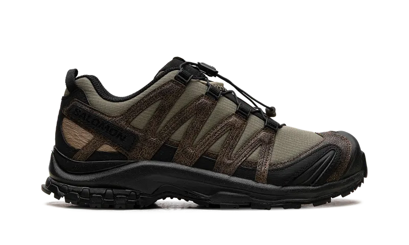 Salomon XA Pro 3D Distressed Leather “Dark Earth Black” (L47797-400)