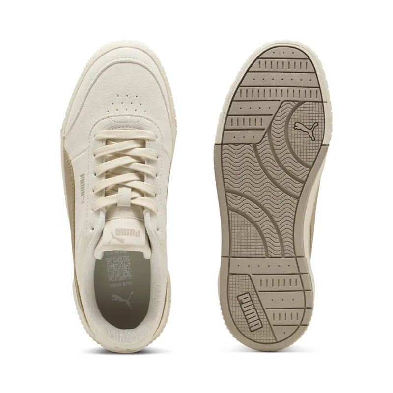 Puma Carina Mia Suede “Alpine Snow / Ice Coffee” (402638_01)