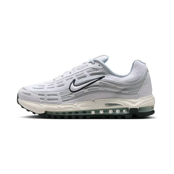 Nike Air Max TL 2.5 Premium “White / Pure Platinum / Metallic Silver / Dark Obsidian” (IR1997-100)