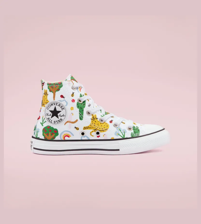 Converse Explore Nature Chuck Taylor All Star High Top White/multi/black (671101C)