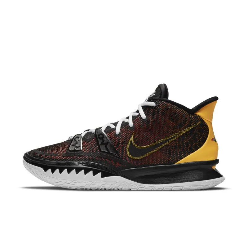 Nike  Kyrie 7 Raygun Black/University Gold-Team Orange (CQ9327-003)