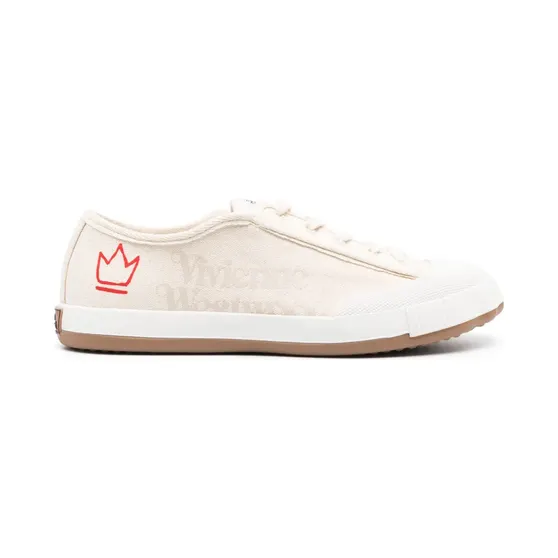 Vivienne Westwood Sneakers met logoprint – Beige (75020057WW0005)